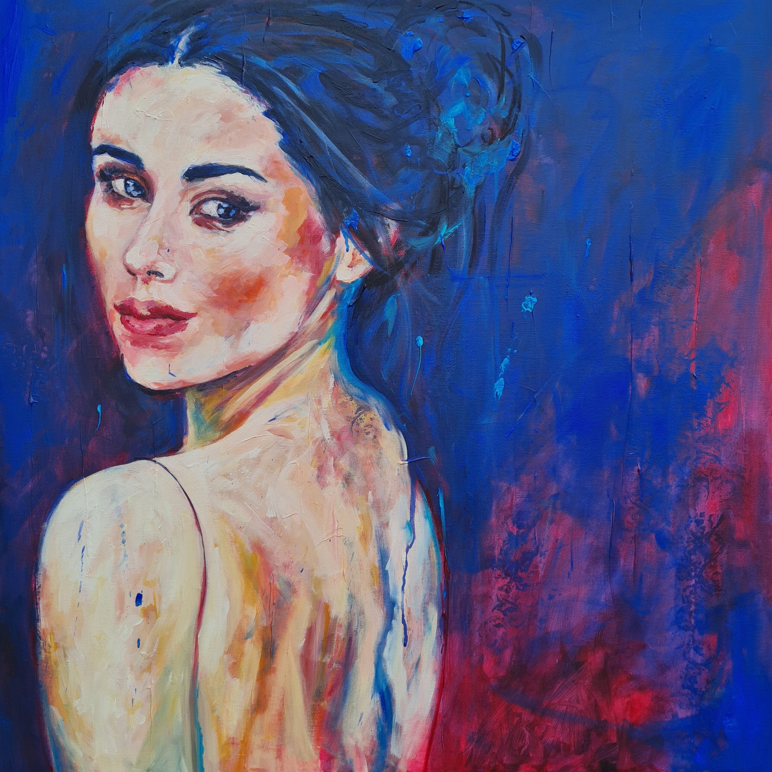 CAILLET Stéphanie-ECLAT-Acryique_80x80