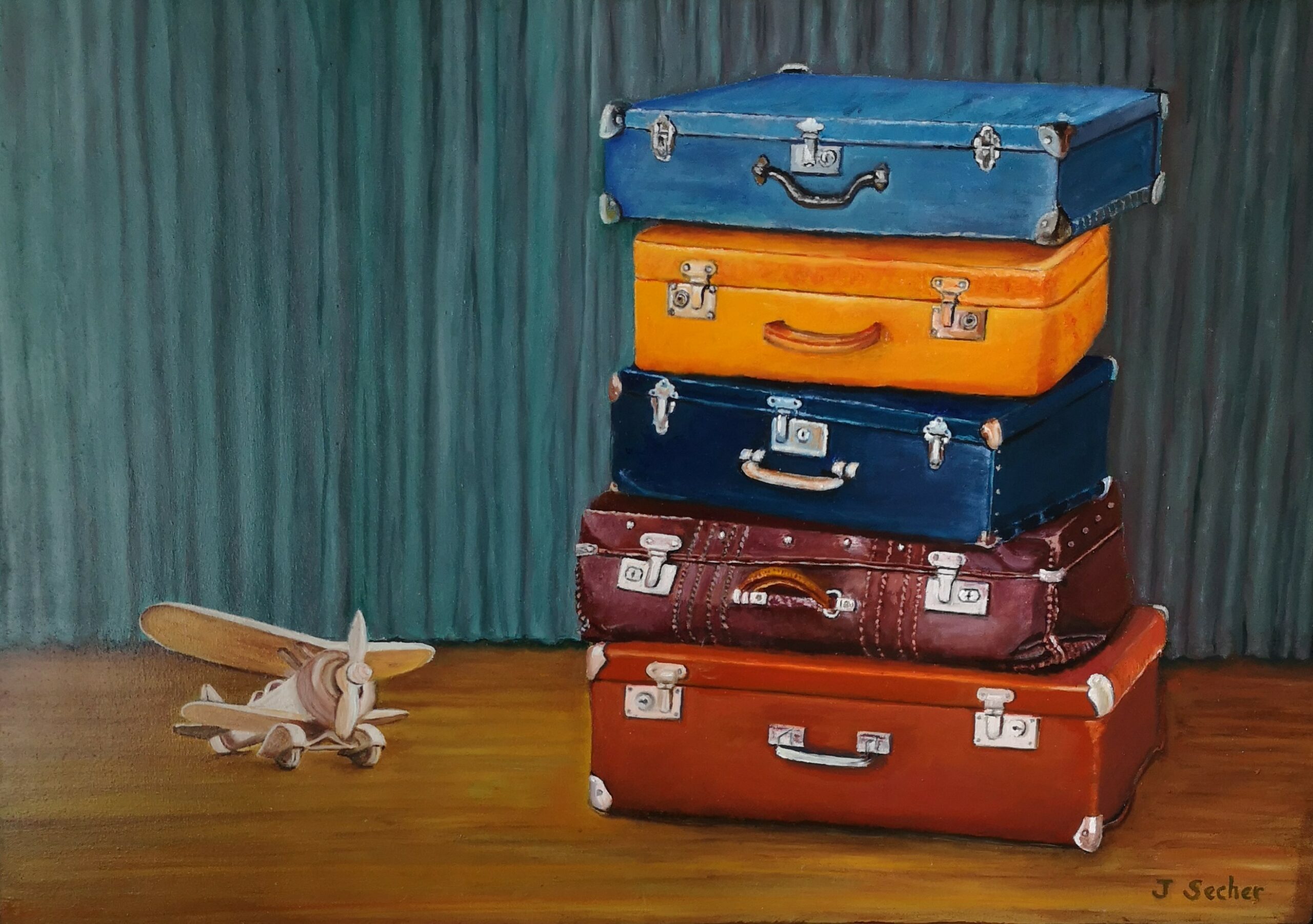 Pile de valises