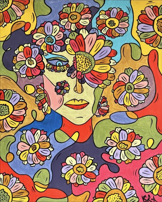 Camomille, 50×40 cm, 2026 Grande