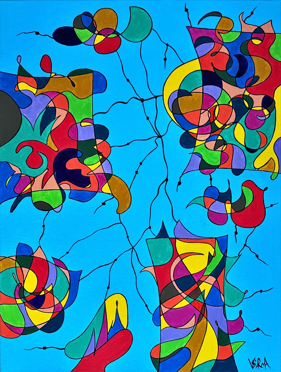 Châteaux célestes, 75x55 cm, 2026 Grande