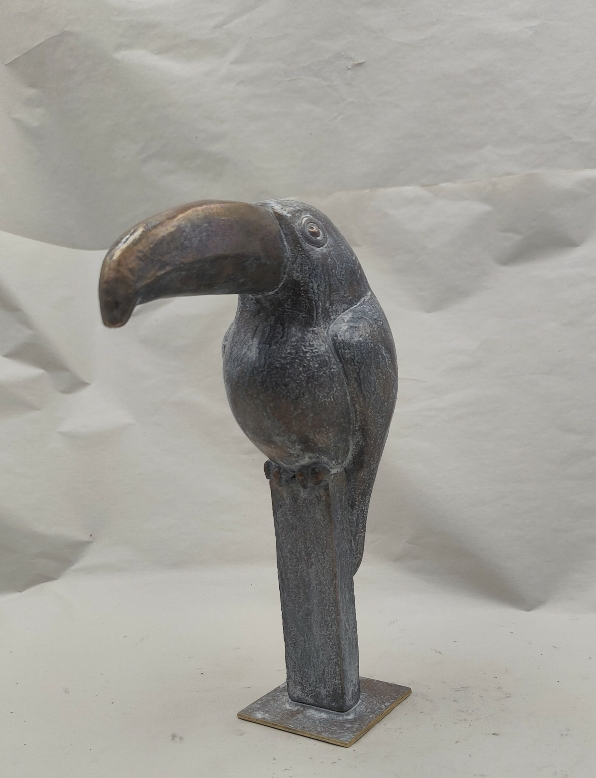 Victoire Chambry Sculpture Bronze Toucan 1.8 2